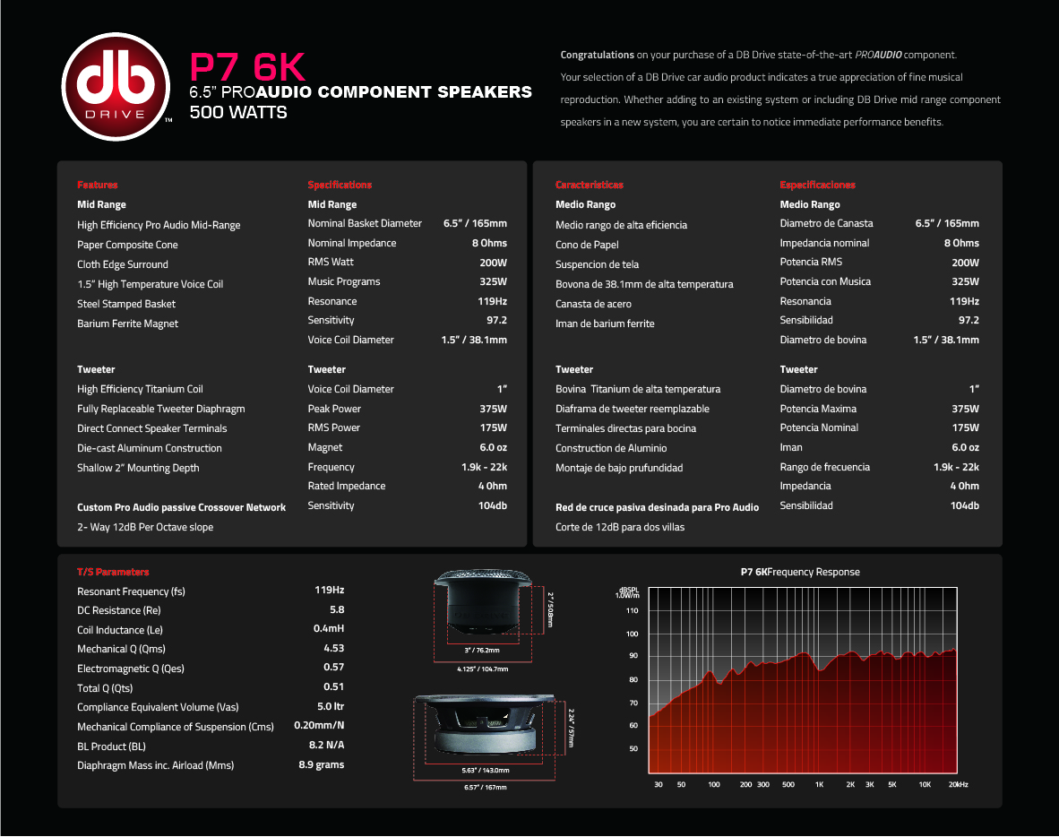 db drive p7 6k