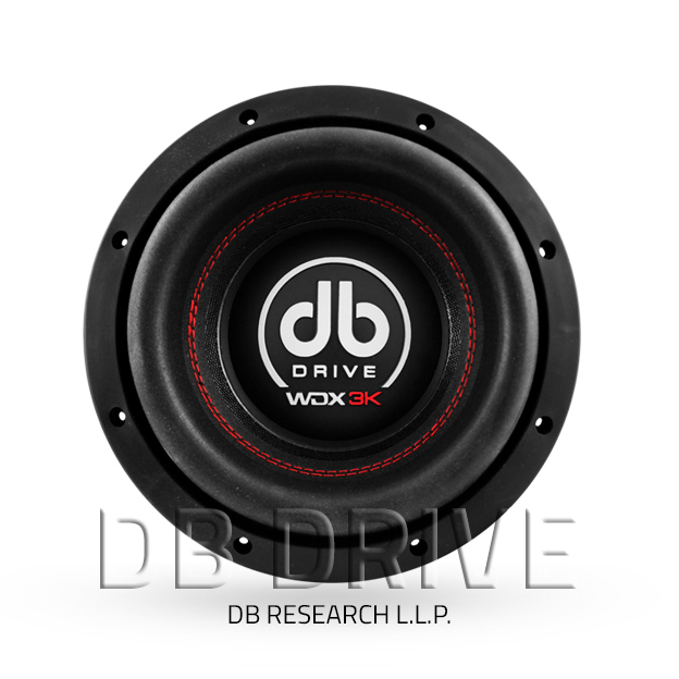 DB Drive WDX8 3K WDX 3K Series Competition Subwoofer 8", 1,200 Watts