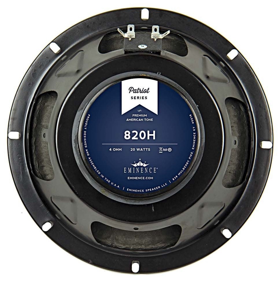 Eminence 820H 8" Guitar Speaker