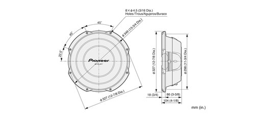 pioneer sw3002s4